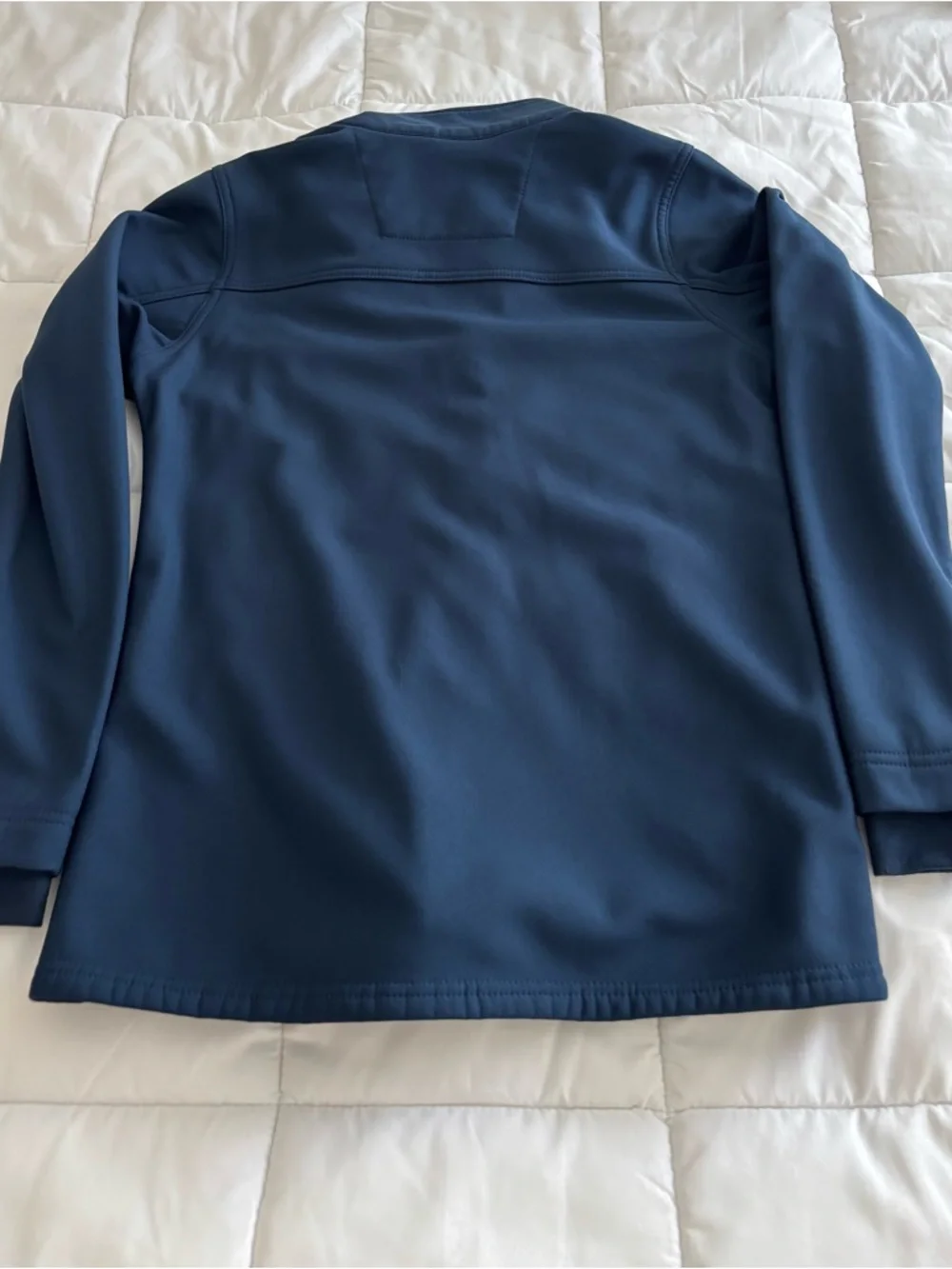 Carhartt Women's Dark Navy Zip-Front Utility Jacket - Picture 3 of 4